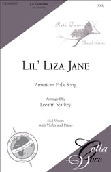 Lil' Liza Jane SSA choral sheet music cover